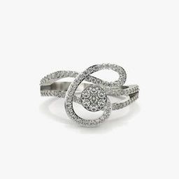 Women Diamond Studded Ring-AGR0005-AWL-image-101