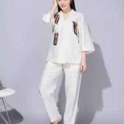 Women Slub 2-Piece Sets-image-13