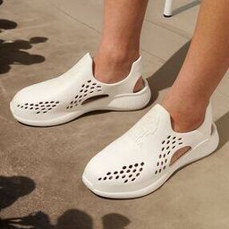 Men Perforated Slip-On Clogs-picture-37