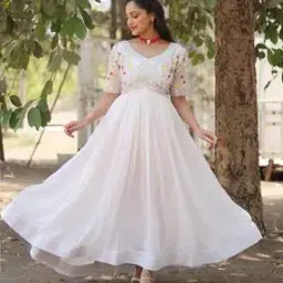 wedani Woman Embroidery Gown Dress-picture-13