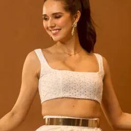 Women Embroidered Regular Fit Top-image-76
