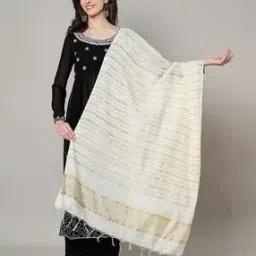 Women Stripes Cotton Dupatta-image-37