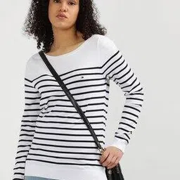 tommy hilfiger Women New Ivy Boat-Neck Sweatshirt-picture-9