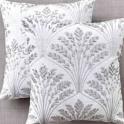 Set of 2 Embellished Cushion Covers - 15.74" x15.74"-8
