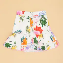 Women Floral Skirt-image-3