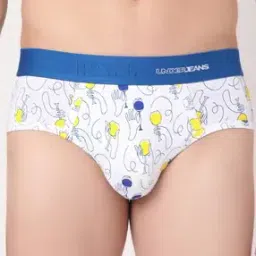 Printed Briefs with Elasticated Waist-image-32