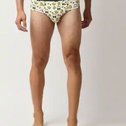 Printed Elasticated Logo Waist Briefs-image-14