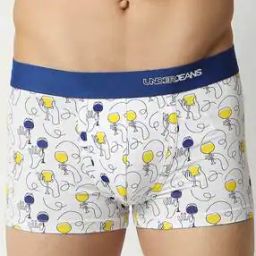 Printed Trunks with Elasticated Waistaband-picture-27