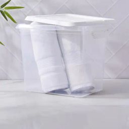 home centre Omnia Secure Polypropylene Storage Box with Lid image 1