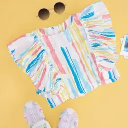 pantaloons junior Girls Abstract Top-picture-37