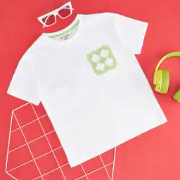 pantaloons junior Girls Applique Round-Neck T-Shirt-picture-47