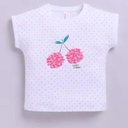 Girls Graphic Round Neck Top-image-4