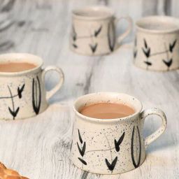 unravel india Set of 6 Matt Work Mug & Cups image 1