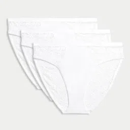 Women Pack of 3 Lace Hipster Panties-picture-40