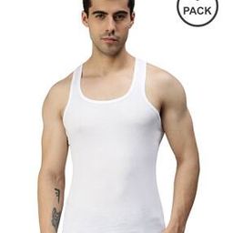 Men Pack of 3 Scoop-Neck Sleeveless Vest-image-3