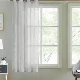 Chevron Print Window Curtain-picture-42
