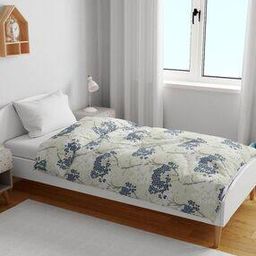 120 GSM Floral Print Single Baby Blanket-image-66