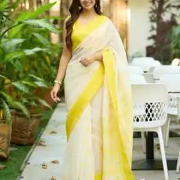 Woven Cotton Designer Saree-image-51