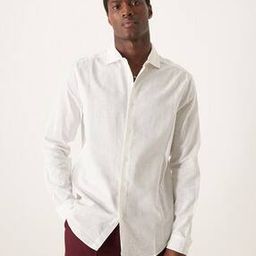 Slim Fit Smart Linen Shirt-image-64