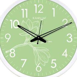 Floral Print Round Analogue Wall Clock-image-58