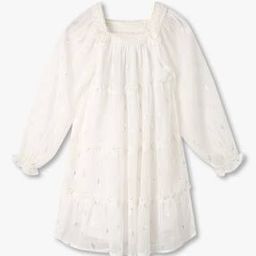 Girls Embroidered Tiered Dress-image-97