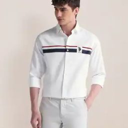 Men Striped Print Slim Fit Shirt-picture-20