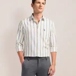 Men Striped Regular Fit Shirt-image-94