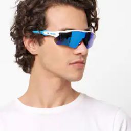 0OO9208 Half-Rim Wrap Sunglasses-image-27