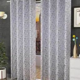 Set of 2 Window Curtains with Eyelets-4