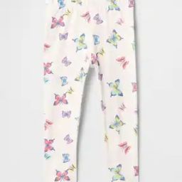 Girls Printed Leggings with Elasticated Waist-image-93