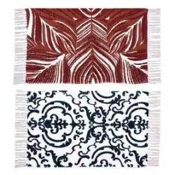 Set of 2 Printed Bath Mats-19