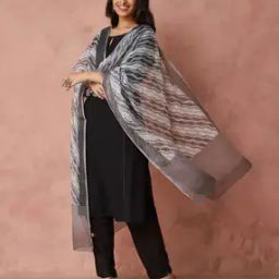 Women Block Print Dupatta-image-77