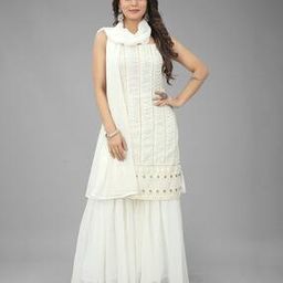 Embroidered Straight Kurta Set-image-48