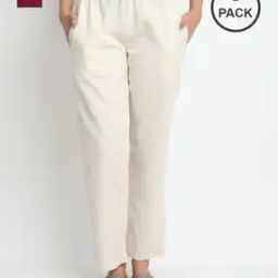 Pack of 2 Straight Fit Pants with Elasticated Waistband-picture-41