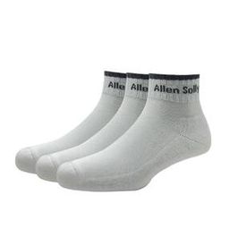 Pack of 3 Solid Ankle -length Socks-image-13