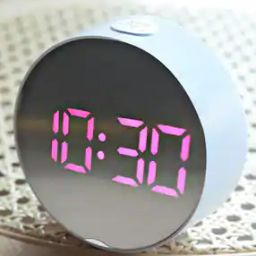 Plastic Digital Alarm Clock-17