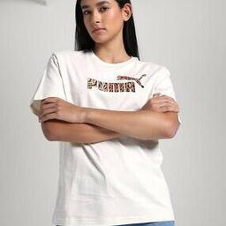 Women Animal Graphic Relaxed Fit Crew-Neck T-Shirt-image-70