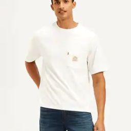 Men Regular Fit Crew-Neck T-Shirt with Patch Pocket-picture-7