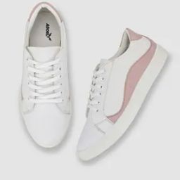 Panelled Lace-Up Casual Shoes-image-46