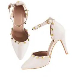 Women Pointed-Toe Stilettos with Ankle-Strap-image-48