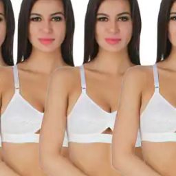 Pack of 4 Cotton Bra-14