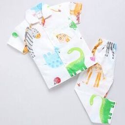 Boys Cartoon Nightsuit Set-picture-20
