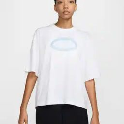 Women AS NSW Hyper Femme Regular Fit Crew-Neck T-Shirt-2