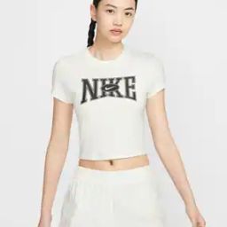 Women AS NSW Slim Fit Crew-Neck T-Shirt-image-11