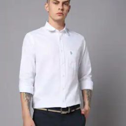 Men Tailored Fit Shirt with Patch Pocket-picture-25