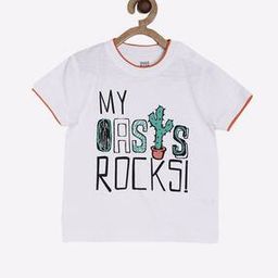 Graphic Print Round-Neck T-shirt-picture-43