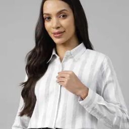 Women Stripes Shirt-image-55