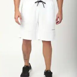 Men Regular Fit Shorts with Insert Pockets-image-3