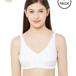 Pack of 2 Non-Wired Minimiser Bra-image-69