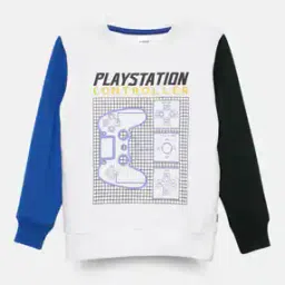 Boys Colourblock Regular Fit Sweatshirt-picture-49